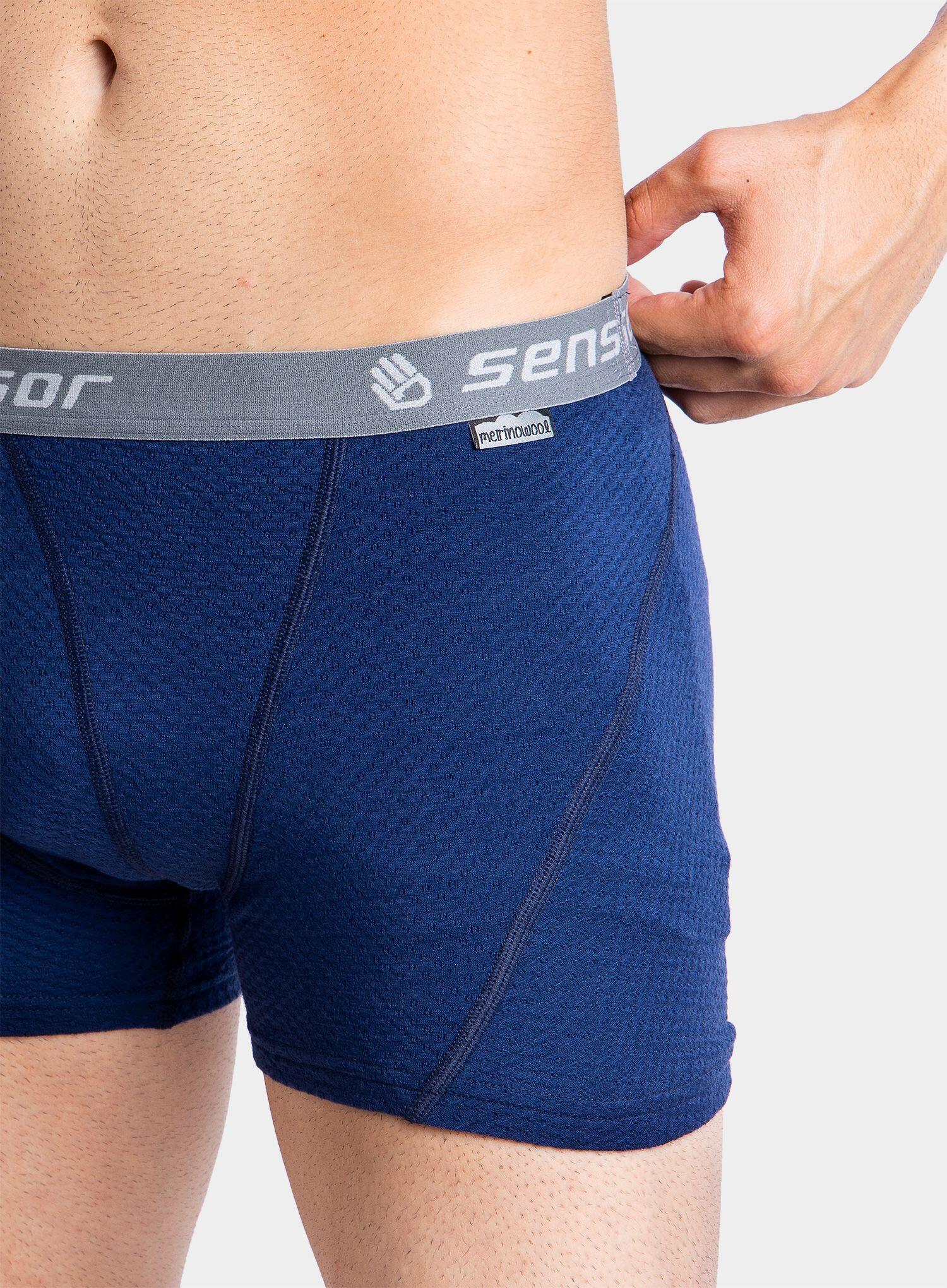 Bokserki termoaktywne męskie Sensor Merino DF Boxers 3/5
