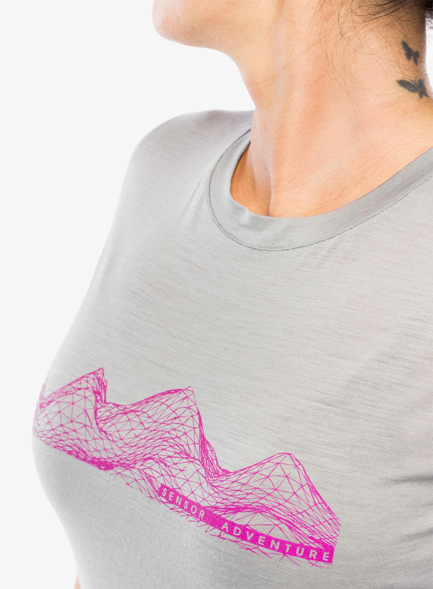 Koszulka damska Sensor Merino Active PT Tee S/S 5/5