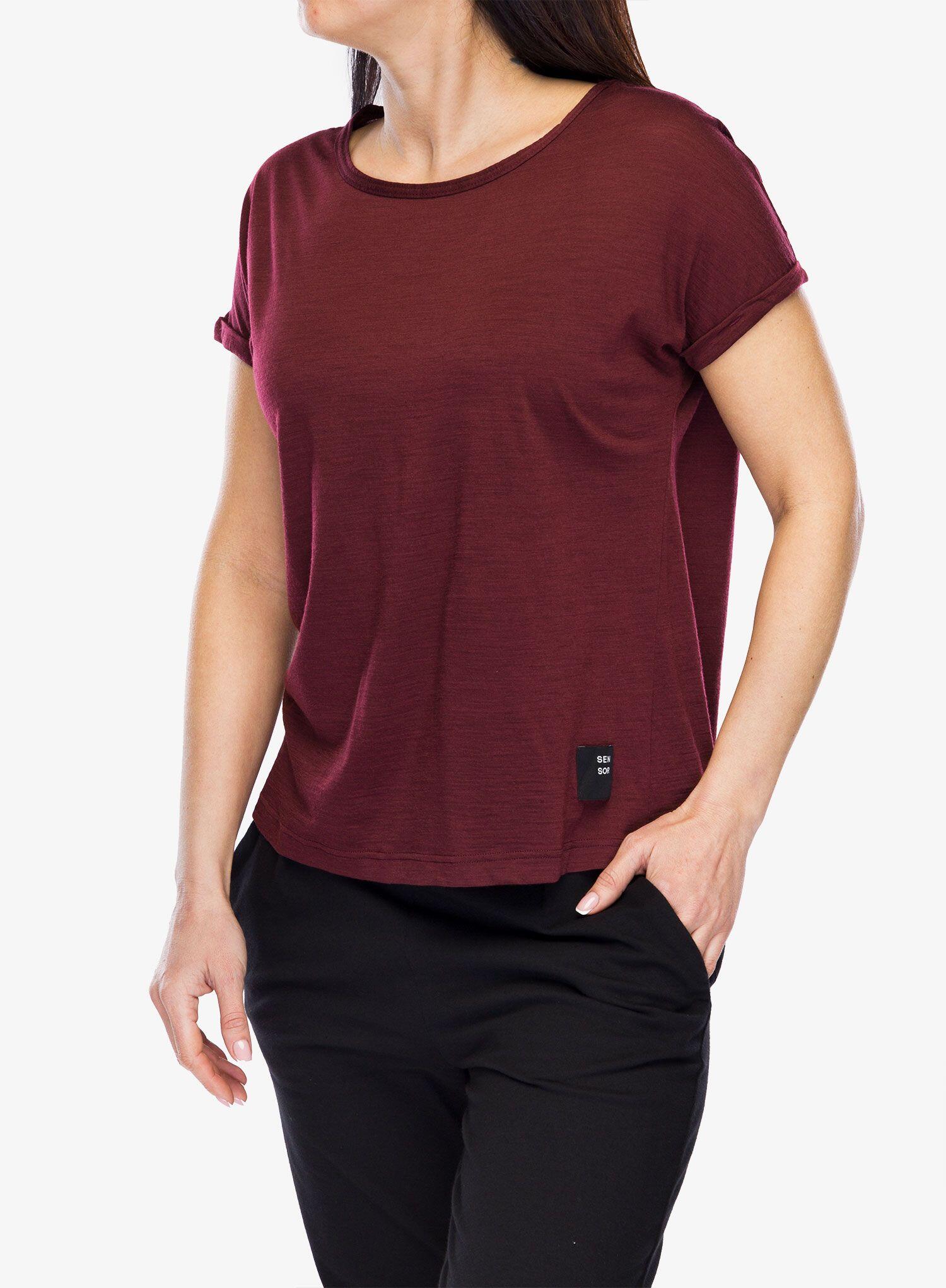 Koszulka merino damska Sensor Merino Air Traveller Tee SS 3/5