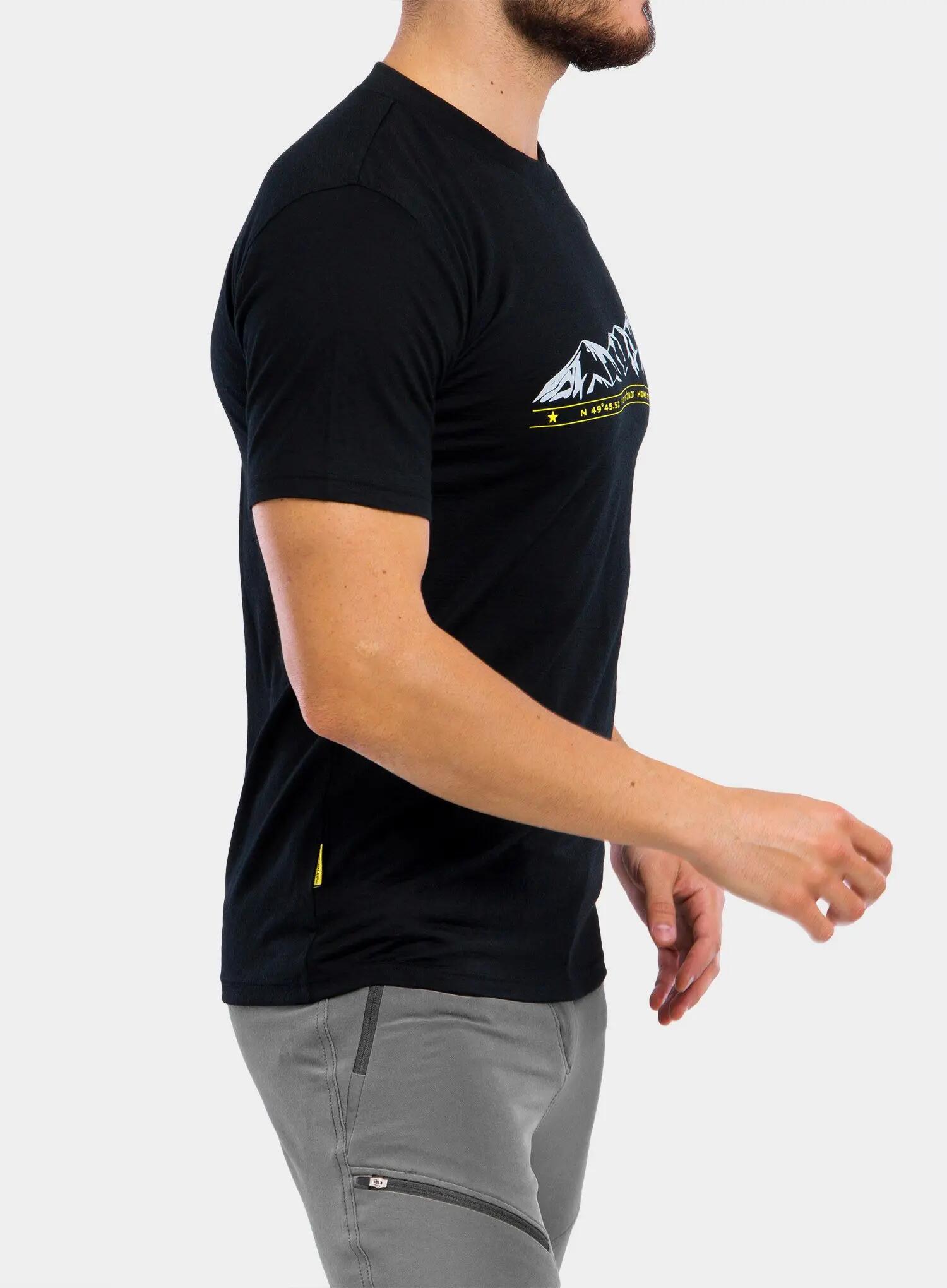 Koszulka merino męska Sensor Merino Active PT Tee S/S 3/7