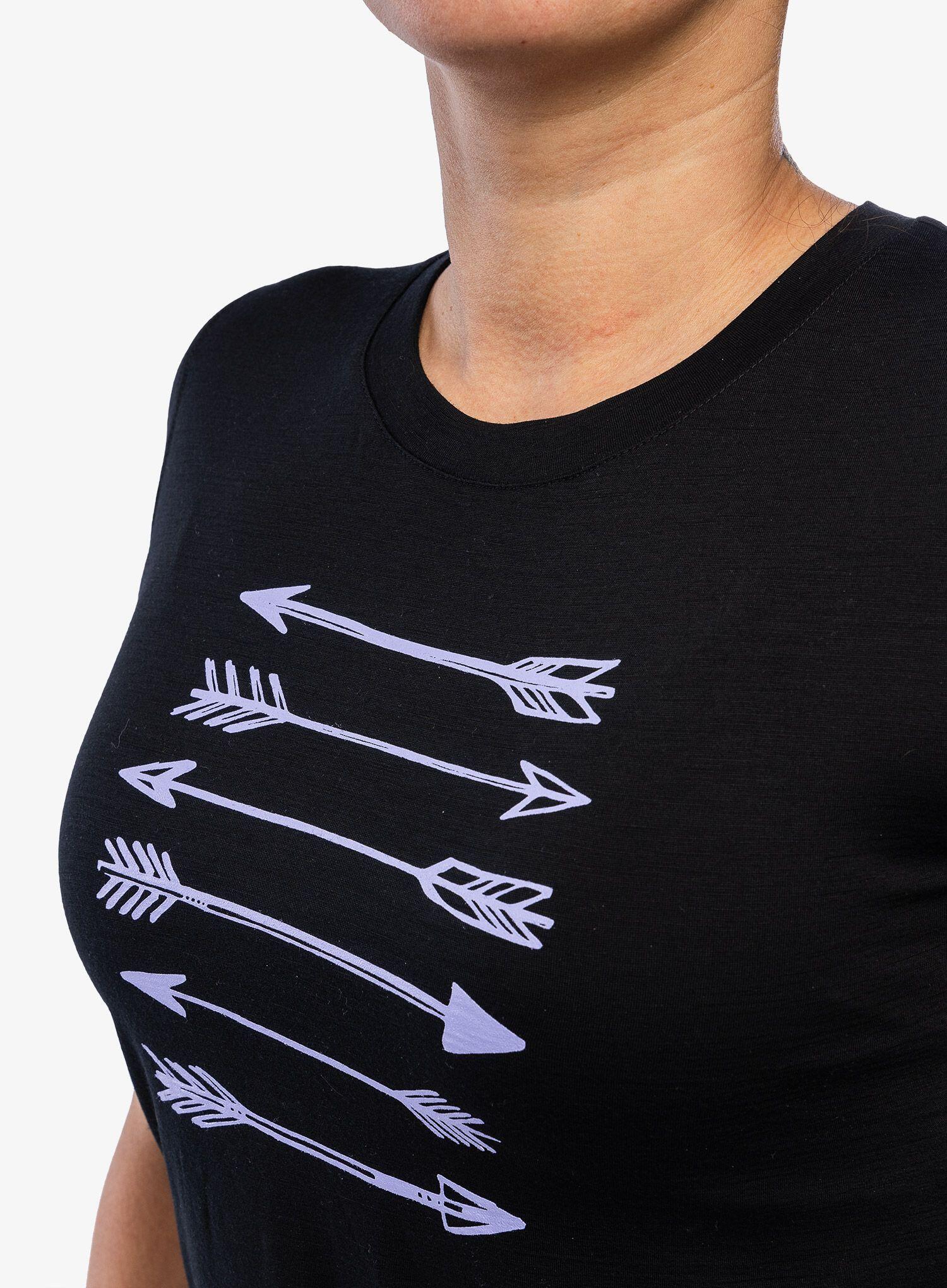 Koszulka merino damska Sensor Merino Active PT Tee S/S 4/4