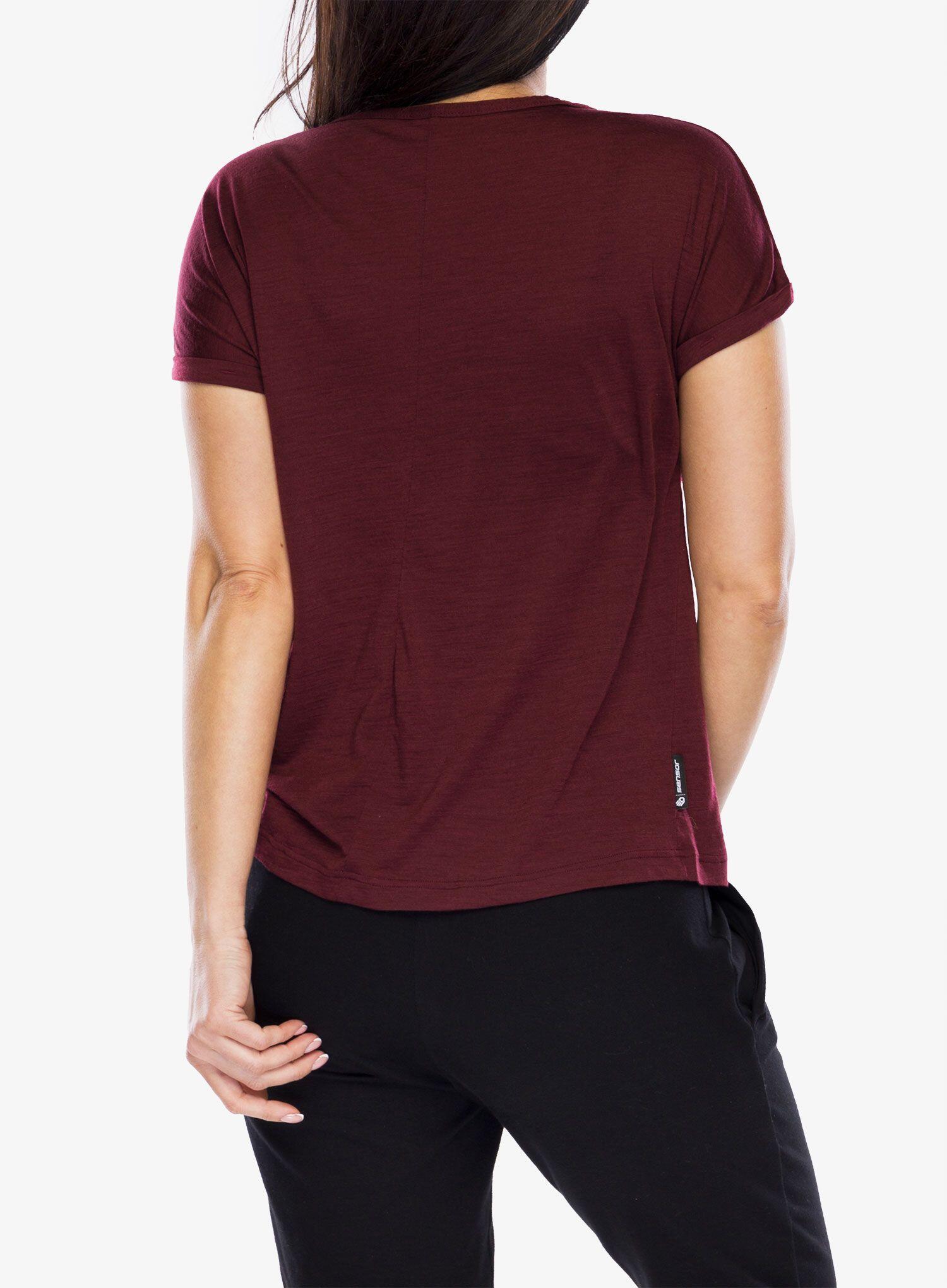 Koszulka merino damska Sensor Merino Air Traveller Tee SS 4/5