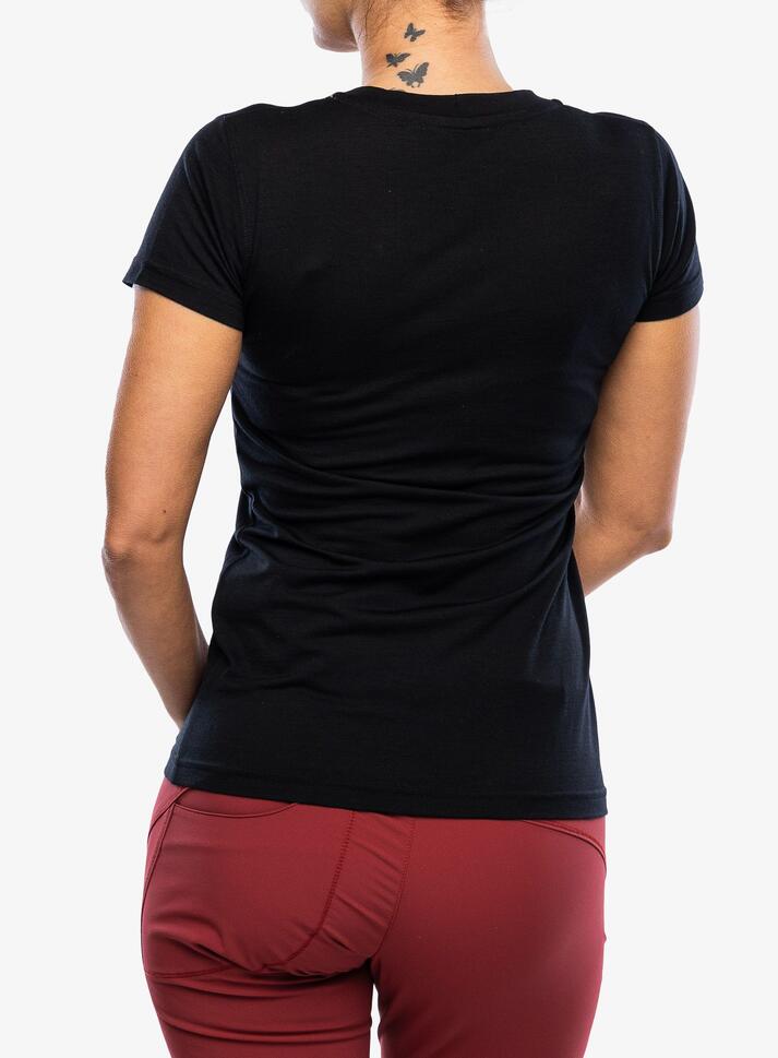 Koszulka merino damska Sensor Merino Active PT Tee S/S