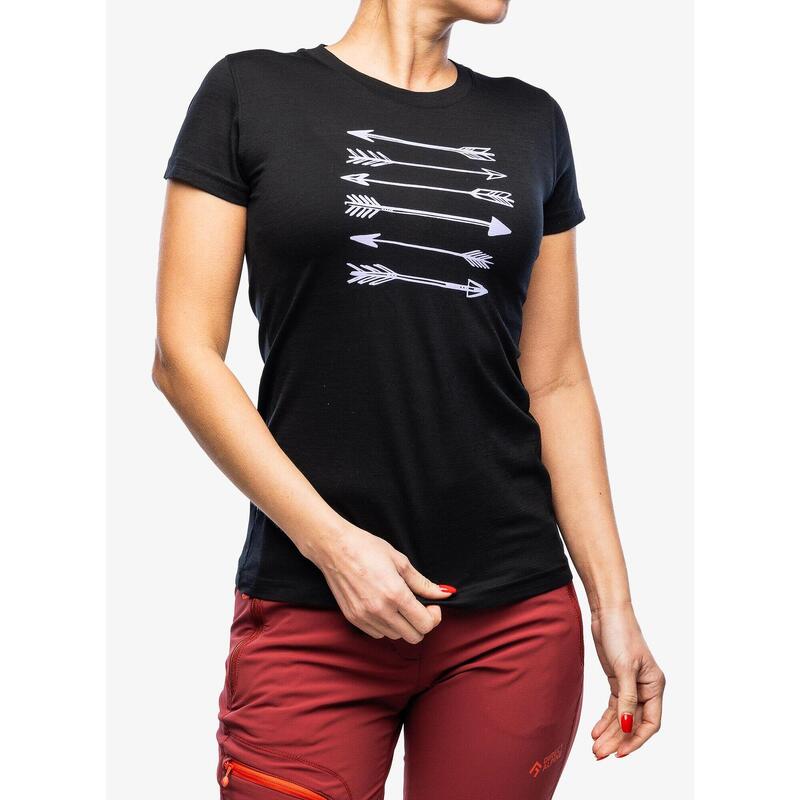 Koszulka merino damska Sensor Merino Active PT Tee S/S