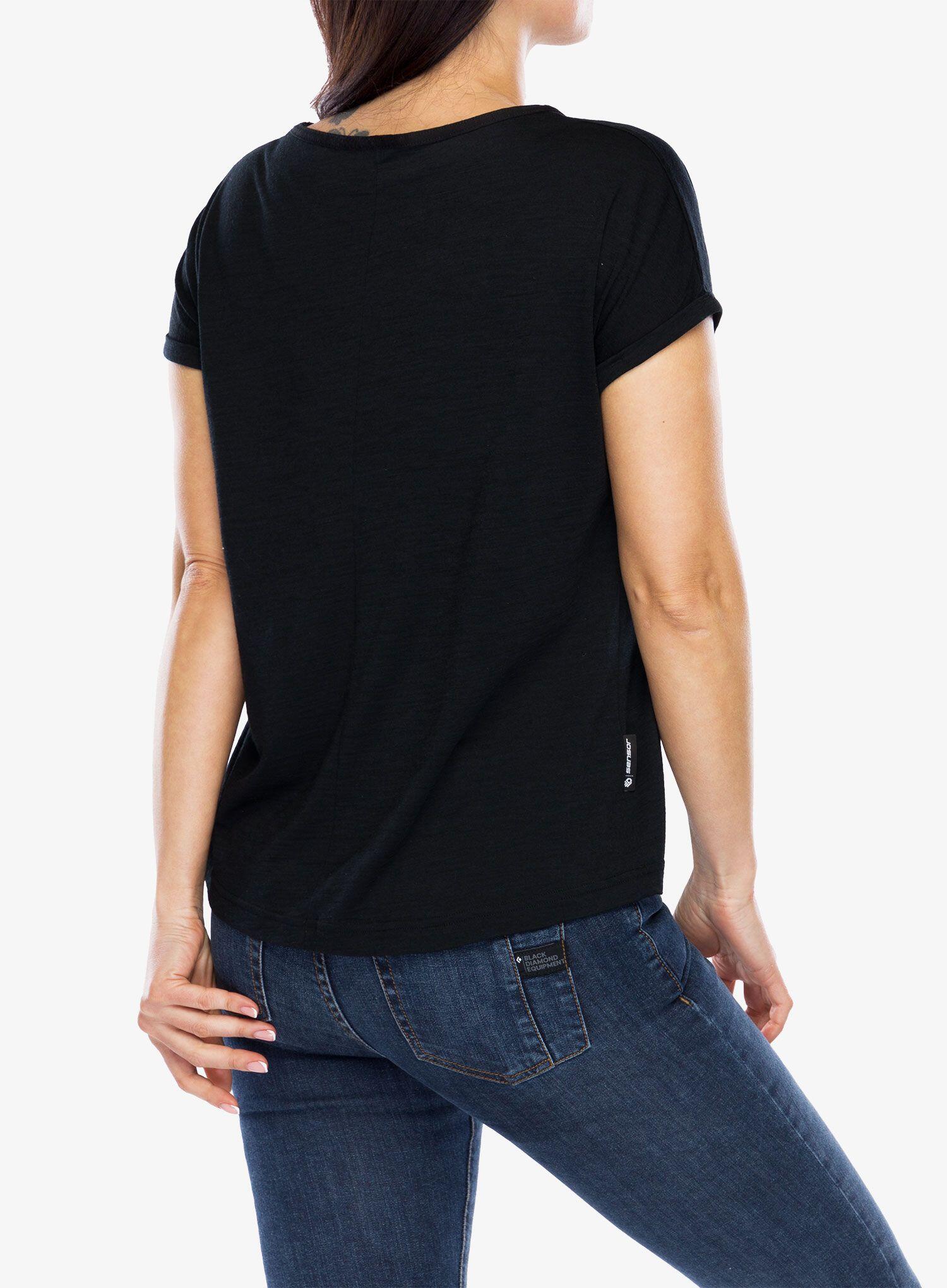 Koszulka merino damska Sensor Merino Air Traveller Tee SS 4/5