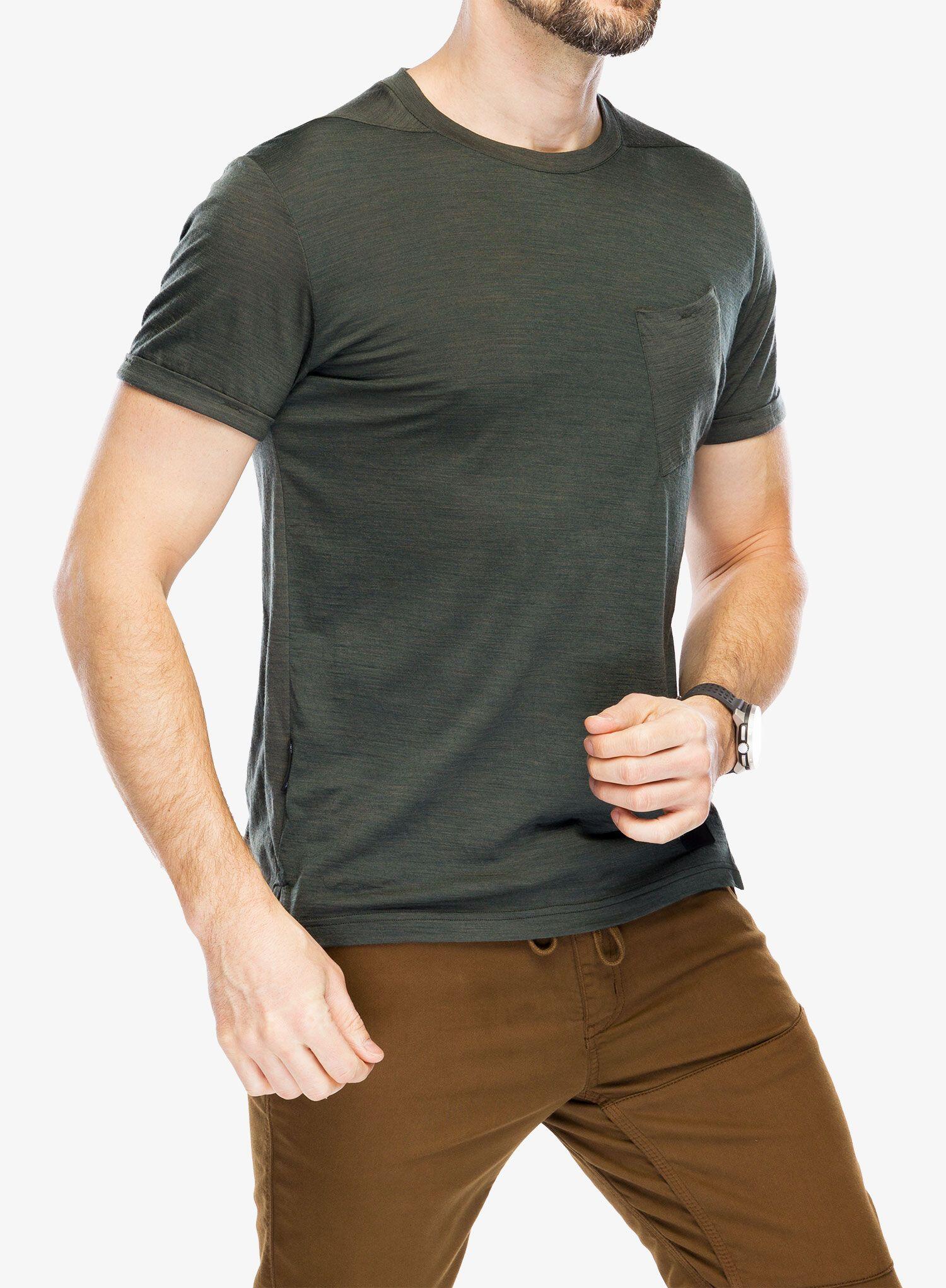 Koszulka merino męska Sensor Merino Air Traveller Tee 3/5