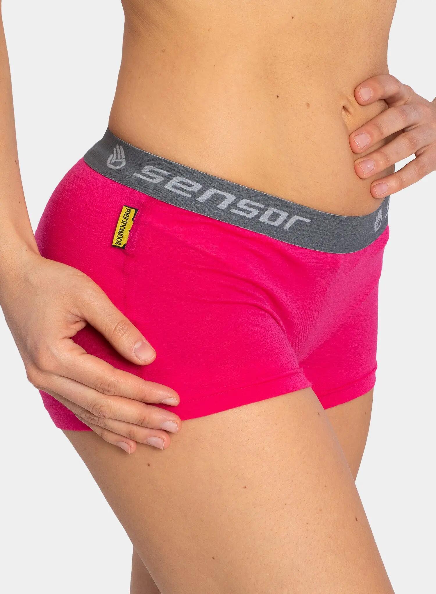 Bokserki damskie Sensor Merino Active Panties Boyshort 3/6