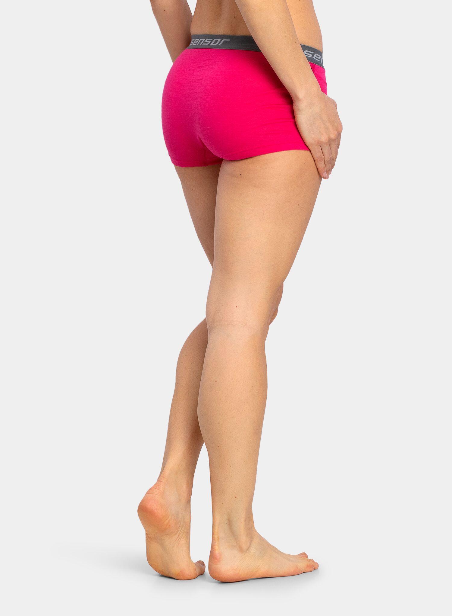 Bokserki damskie Sensor Merino Active Panties Boyshort 2/6