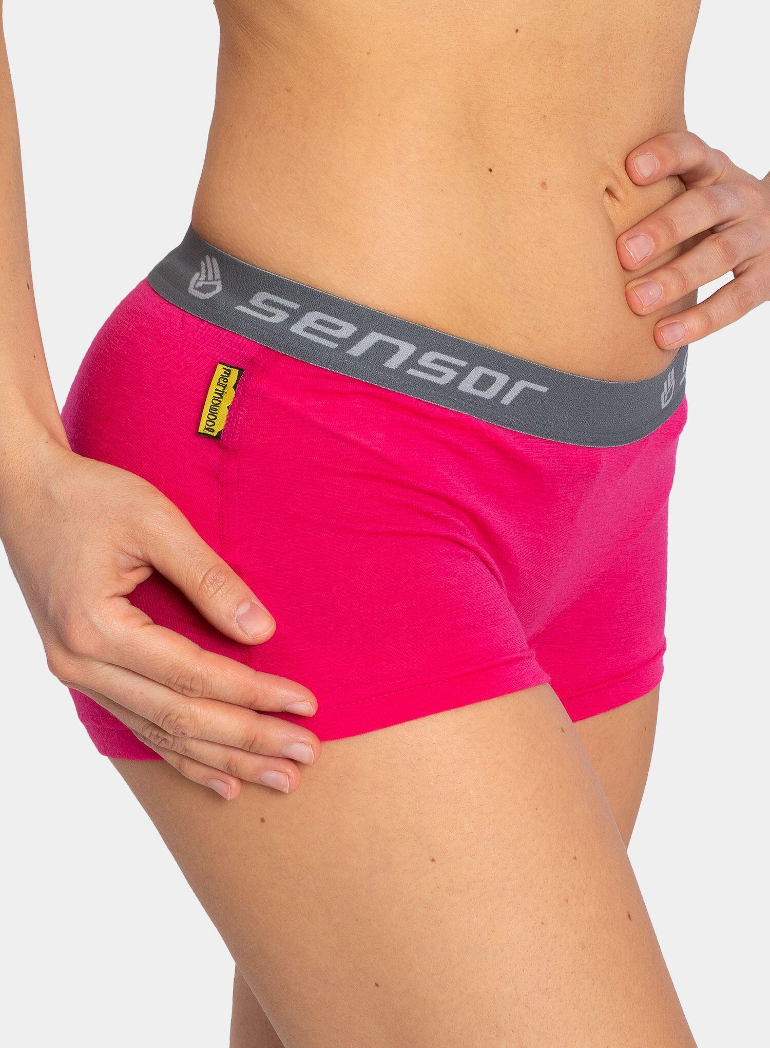 Bokserki damskie Sensor Merino Active Panties Boyshort 3/6