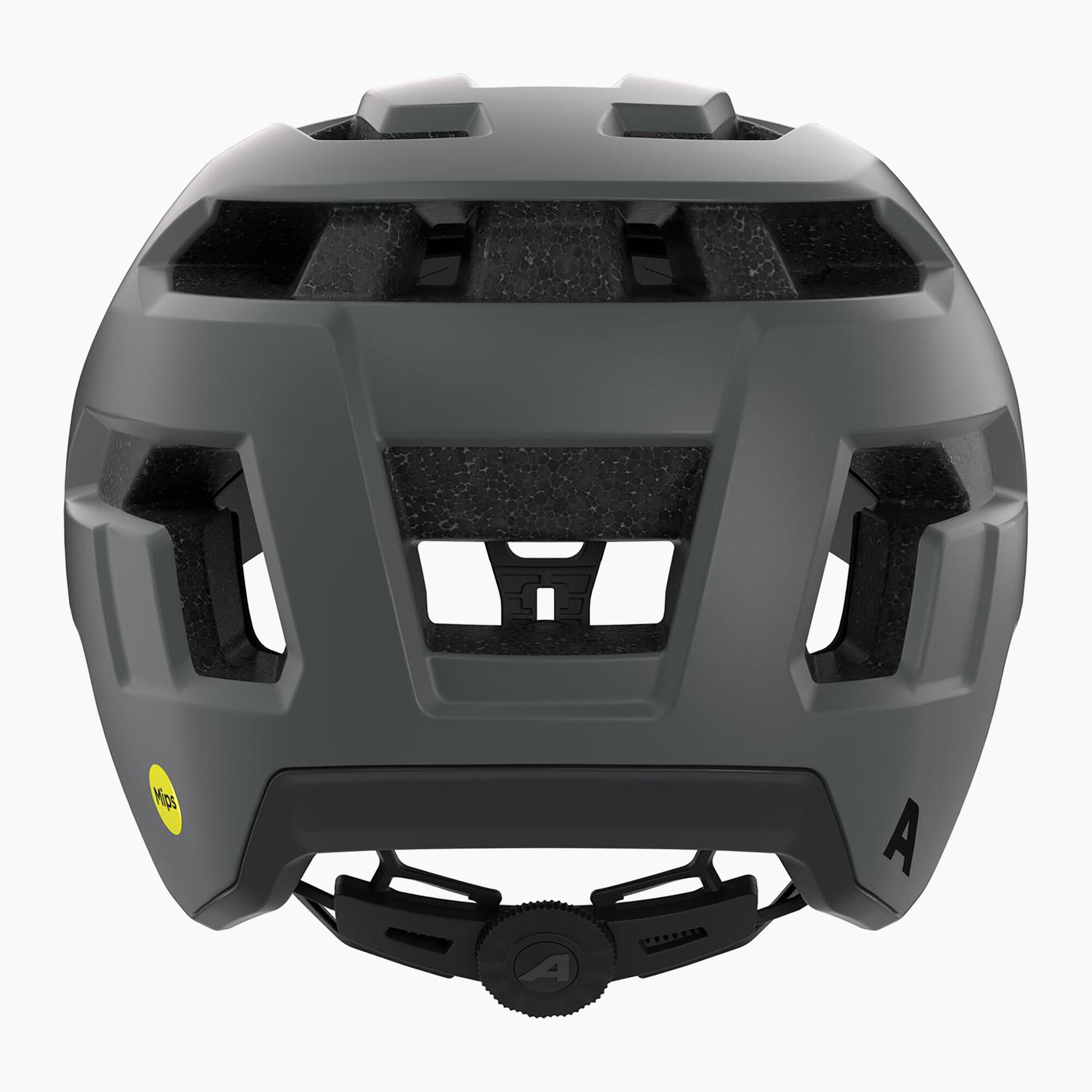 Olympic Sportswear Alpina Taunus Gravel MIPS helm 59-61 cm mat donkergr 3/5