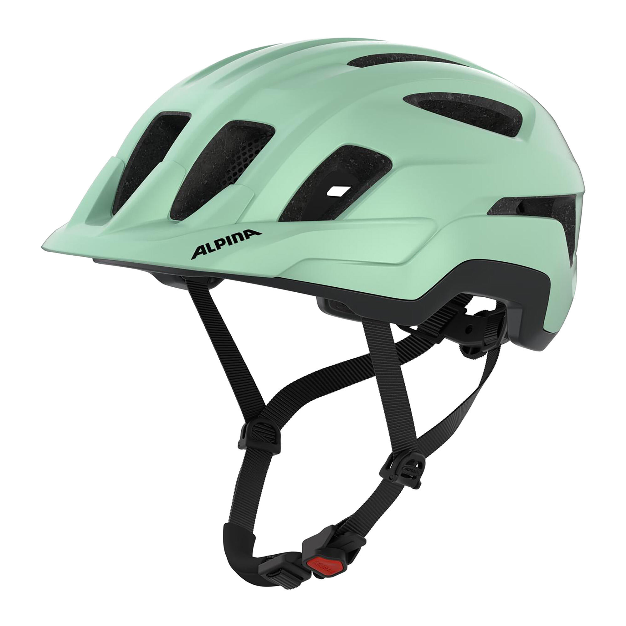 Casque Olympic Sportswear Alpina Paranus Tour 52-56 cm vert pastel mat 5/5