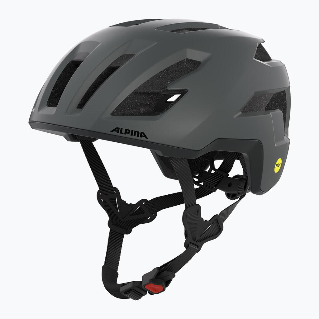 Olympic Sportswear Alpina Sports Tour Taunus MIPS helmet 59-61 cm matt dark grey