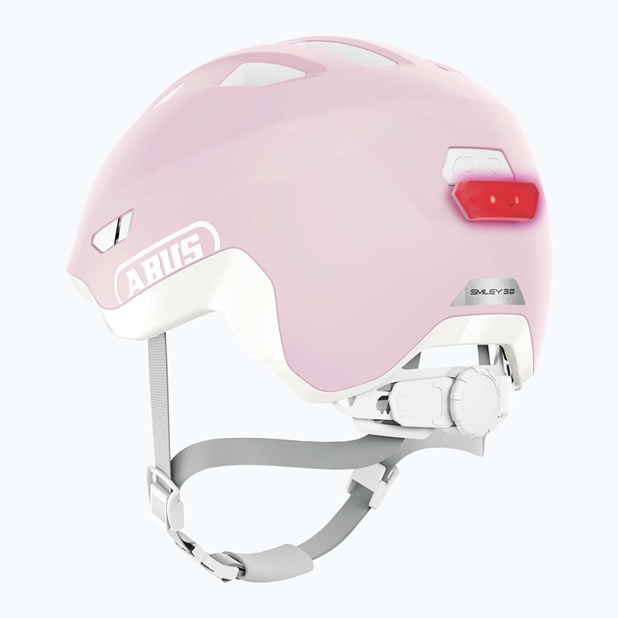 Casco per bambini “Smiley 3.0 Ace LED”, rosa 3/5