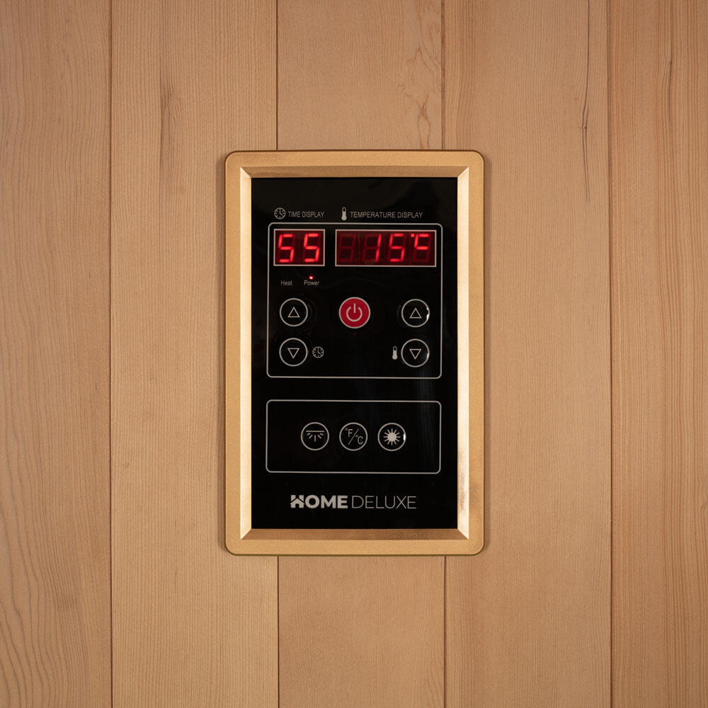 Tradycyjna sauna OMAHA – 180 x 150 cm dla 4 osób 7/7