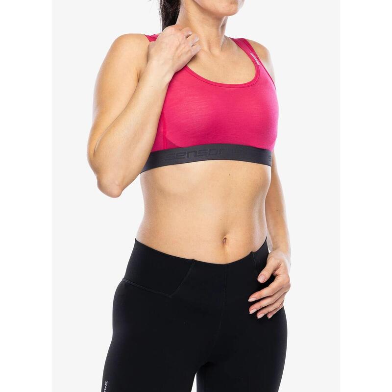 Biustonosz termoaktywny Sensor Merino Active Bra