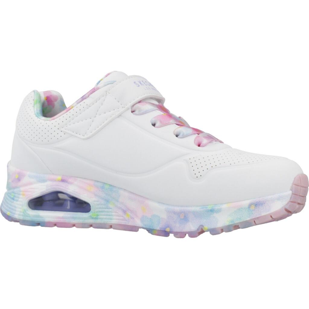 Baskets Skechers Uno Gen1 - Fresh Blo, Blanc, Enfants 5/5