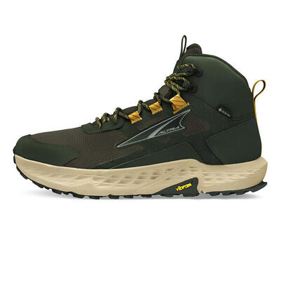 Sportschoenen trail running heren timp 5 hiker gtx man olijfgroen