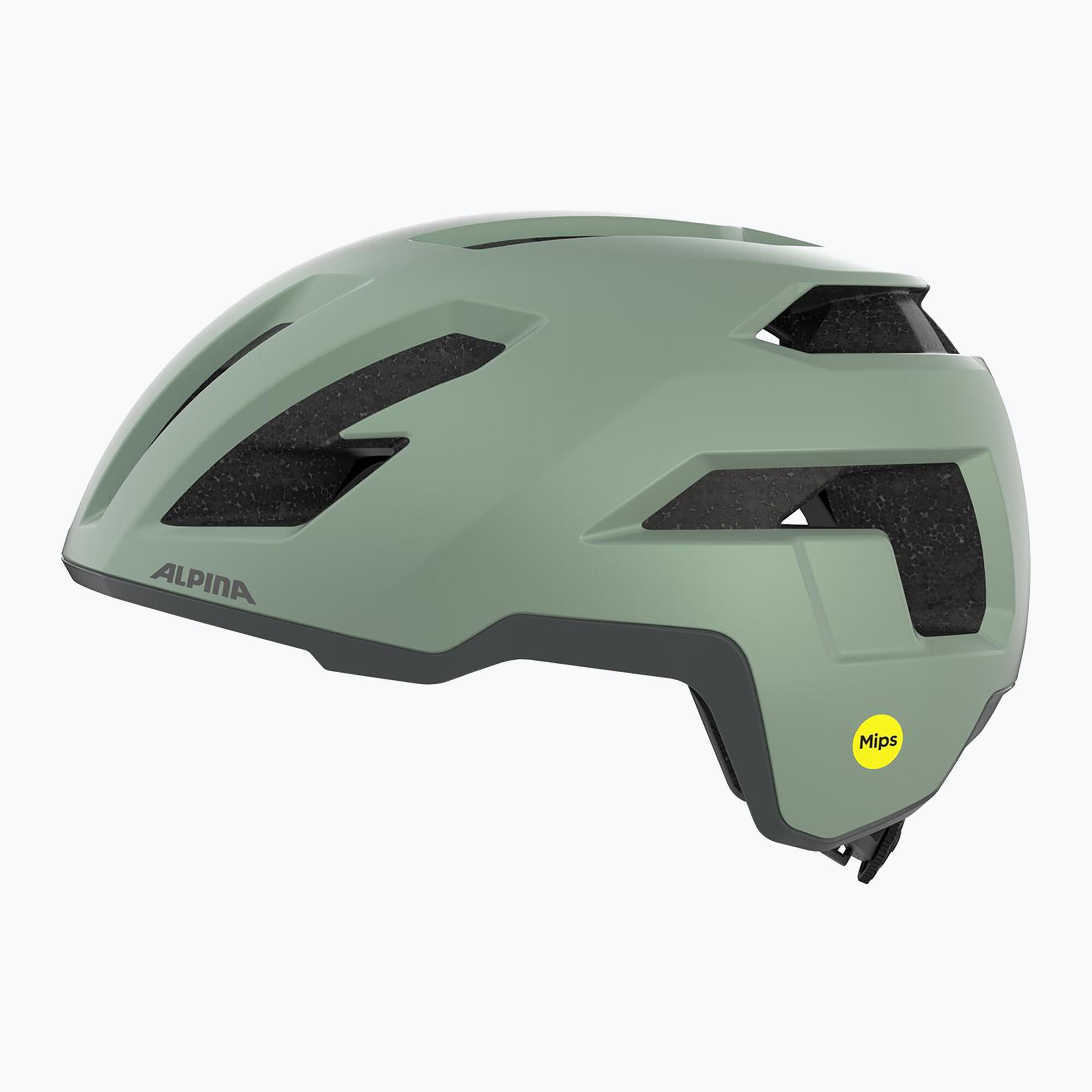 Casque Olympic Sportswear Alpina Taunus Gravel MIPS 52-56 vert mat 4/5