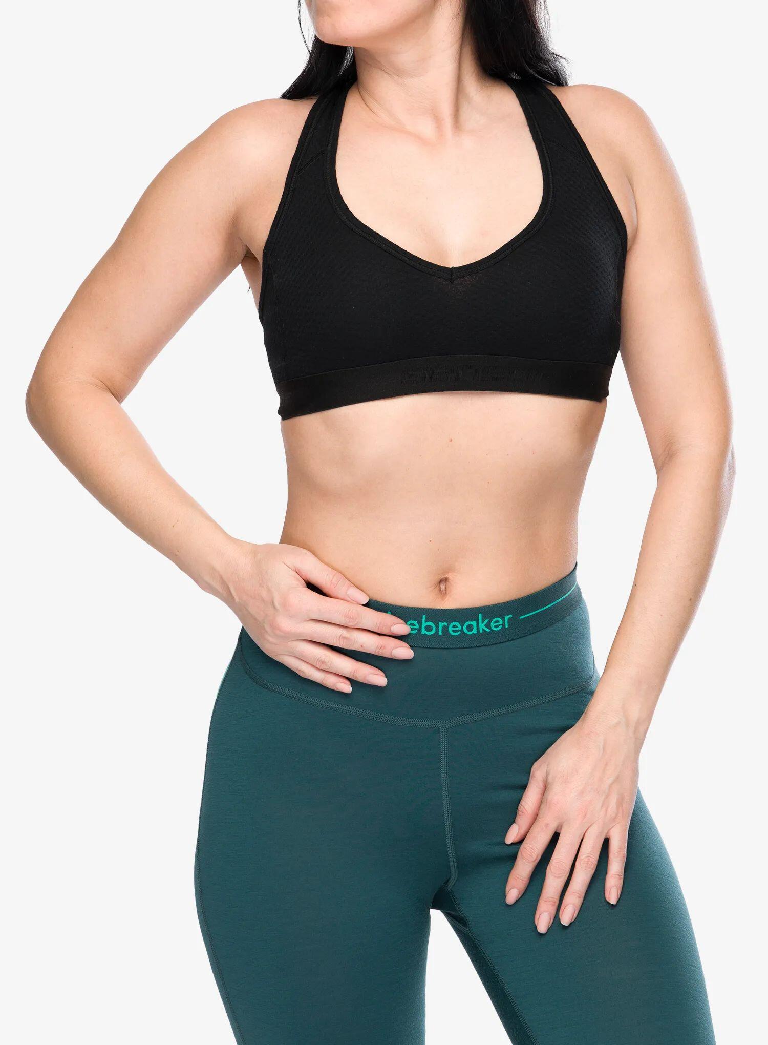 Biustonosz termoaktywny Sensor Merino DF Bra 3/5