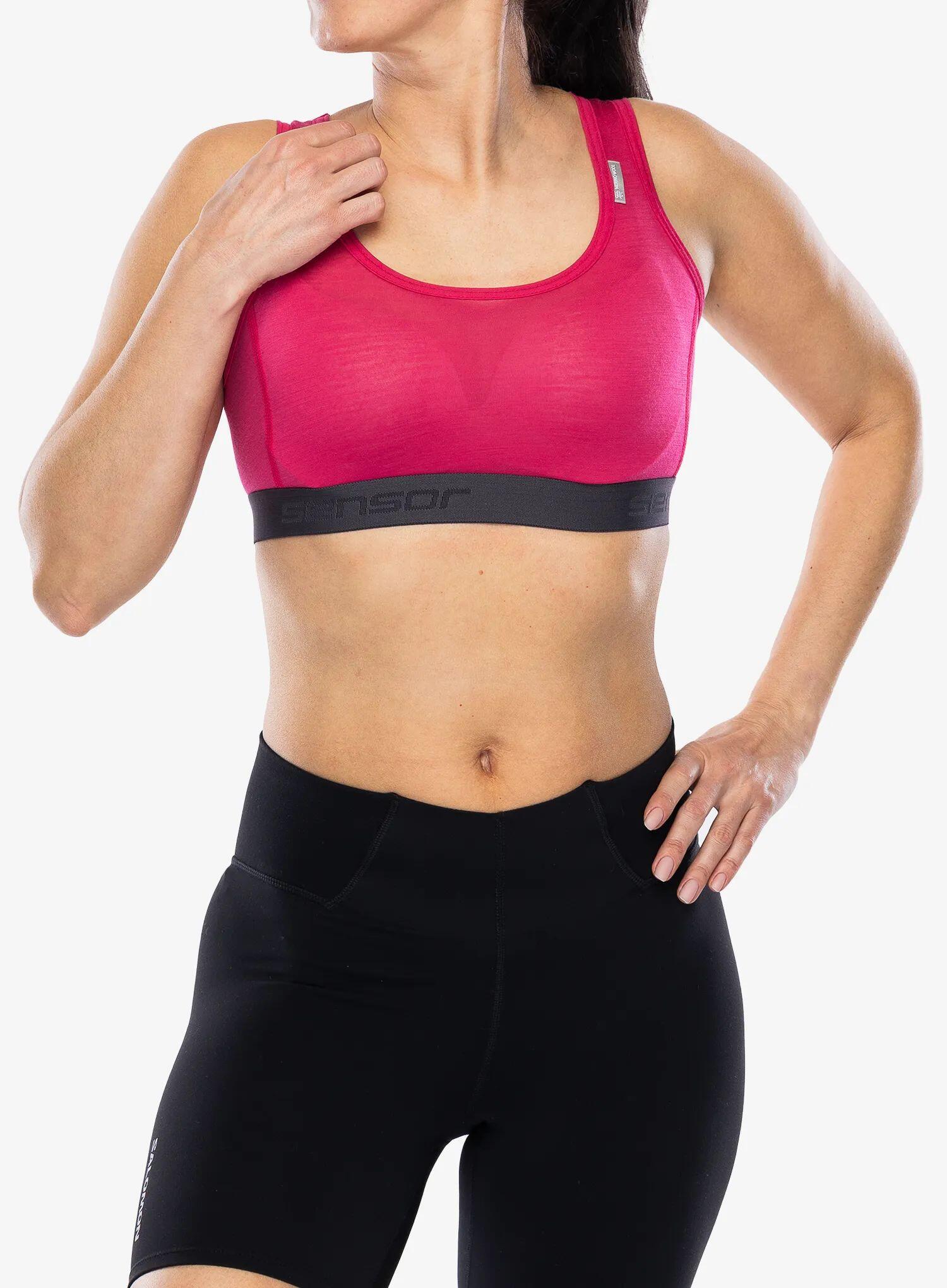 Biustonosz termoaktywny Sensor Merino Active Bra 4/5