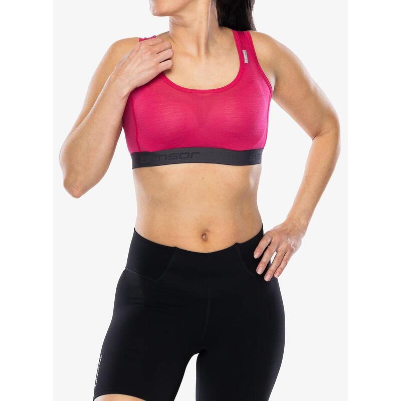 Biustonosz termoaktywny Sensor Merino Active Bra