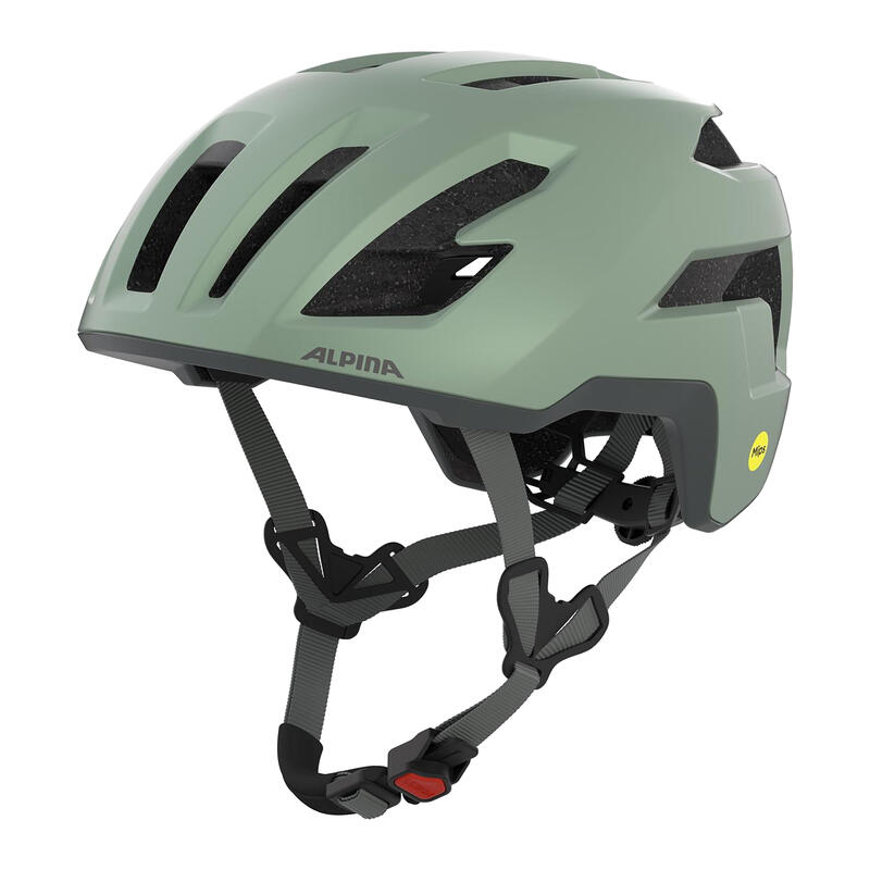 Olympic Sportswear Alpina Taunus casca gravel MIPS 55-59 verde mat