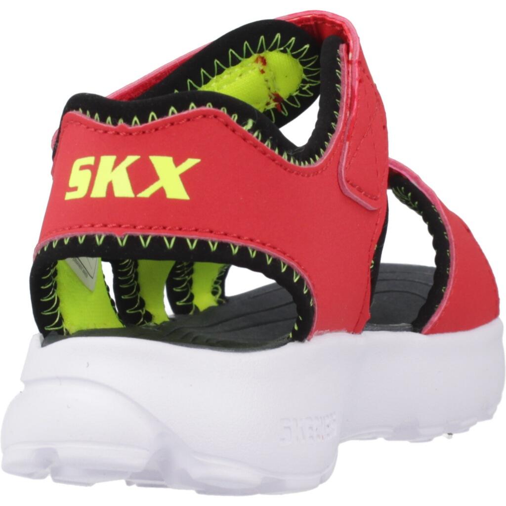 Sandales Skechers Razor Splash - Aqua, Rouge, Enfants 3/5
