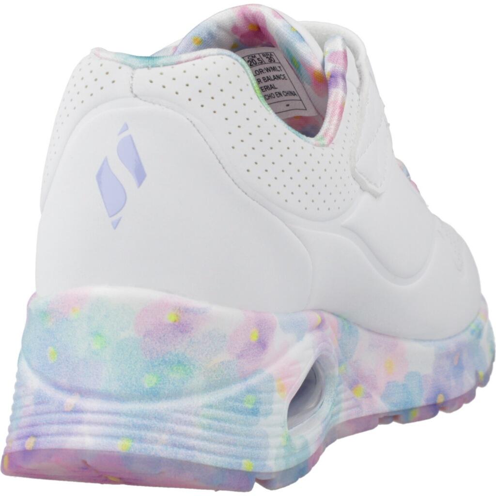 Baskets Skechers Uno Gen1 - Fresh Blo, Blanc, Enfants 3/5