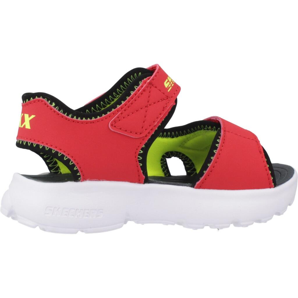 Sandales Skechers Razor Splash - Aqua, Rouge, Enfants 4/5