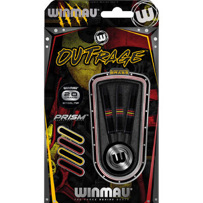 Winmau dartpijlen steeltip outrage brass