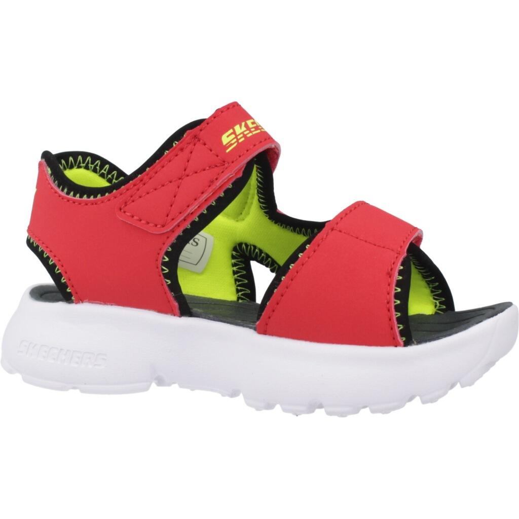 Sandales Skechers Razor Splash - Aqua, Rouge, Enfants 5/5