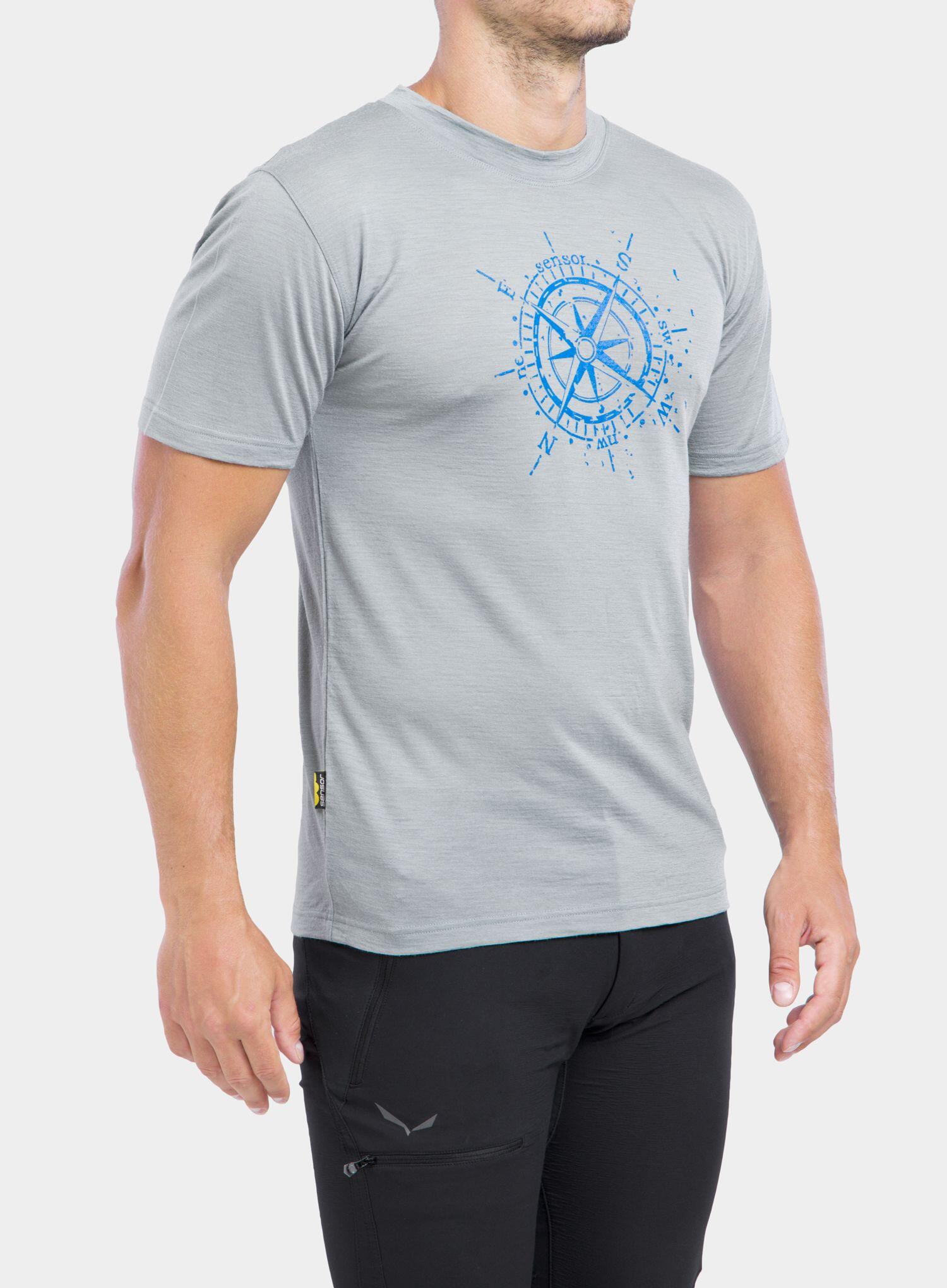 Koszulka merino męska Sensor Merino Active PT Tee S/S 4/6