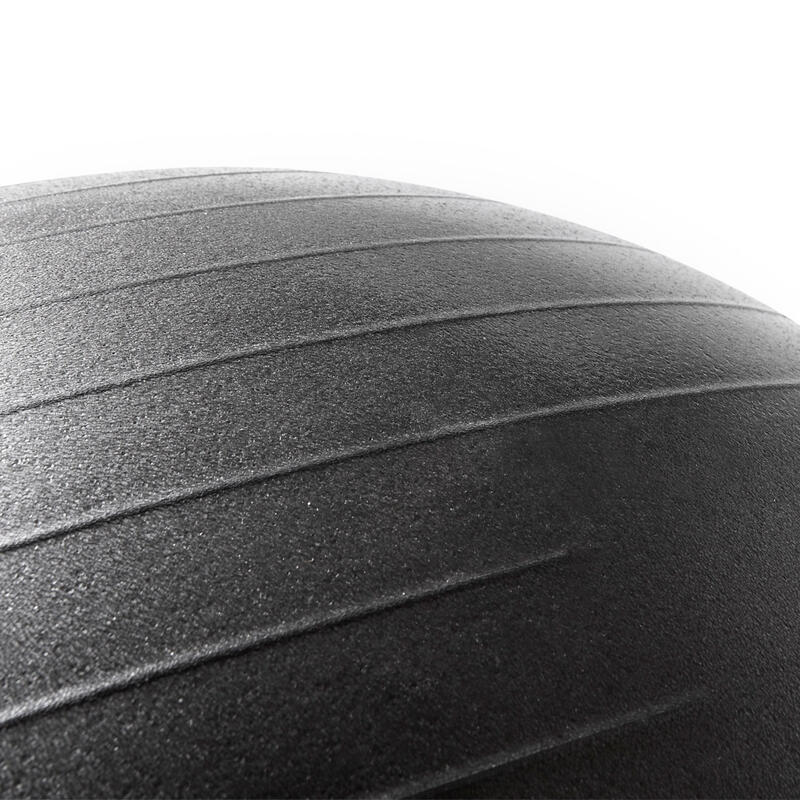 Ballon de gymnastique noir 65 cm