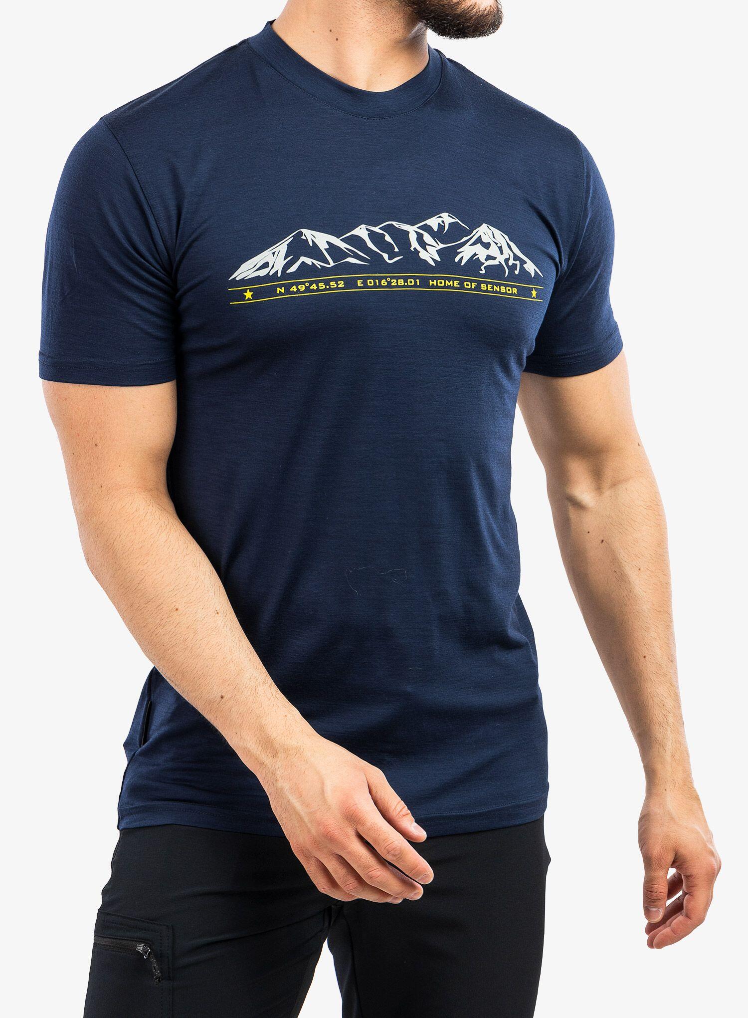 Koszulka merino męska Sensor Merino Active PT Tee SS 3/7