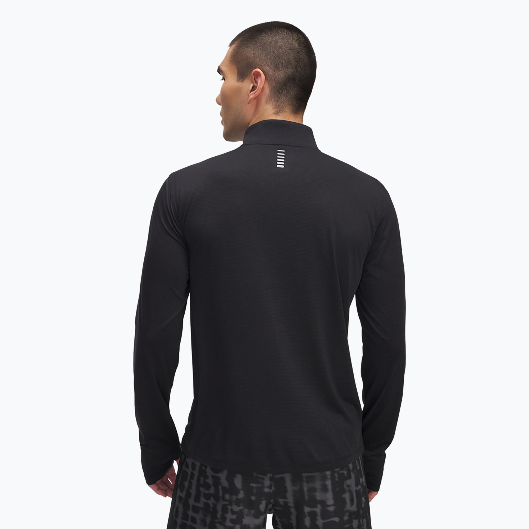 Camiseta de corrida Under Armour Launch com zíper 1/4 masculina 2/3