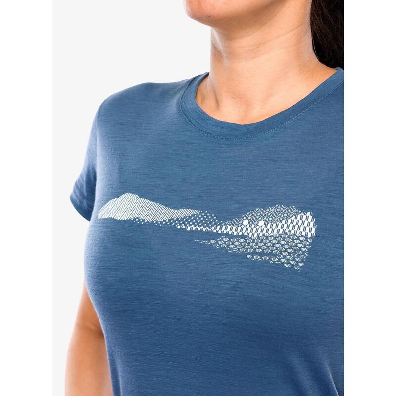 Koszulka merino damska Sensor Merino Air Hills SS Tee
