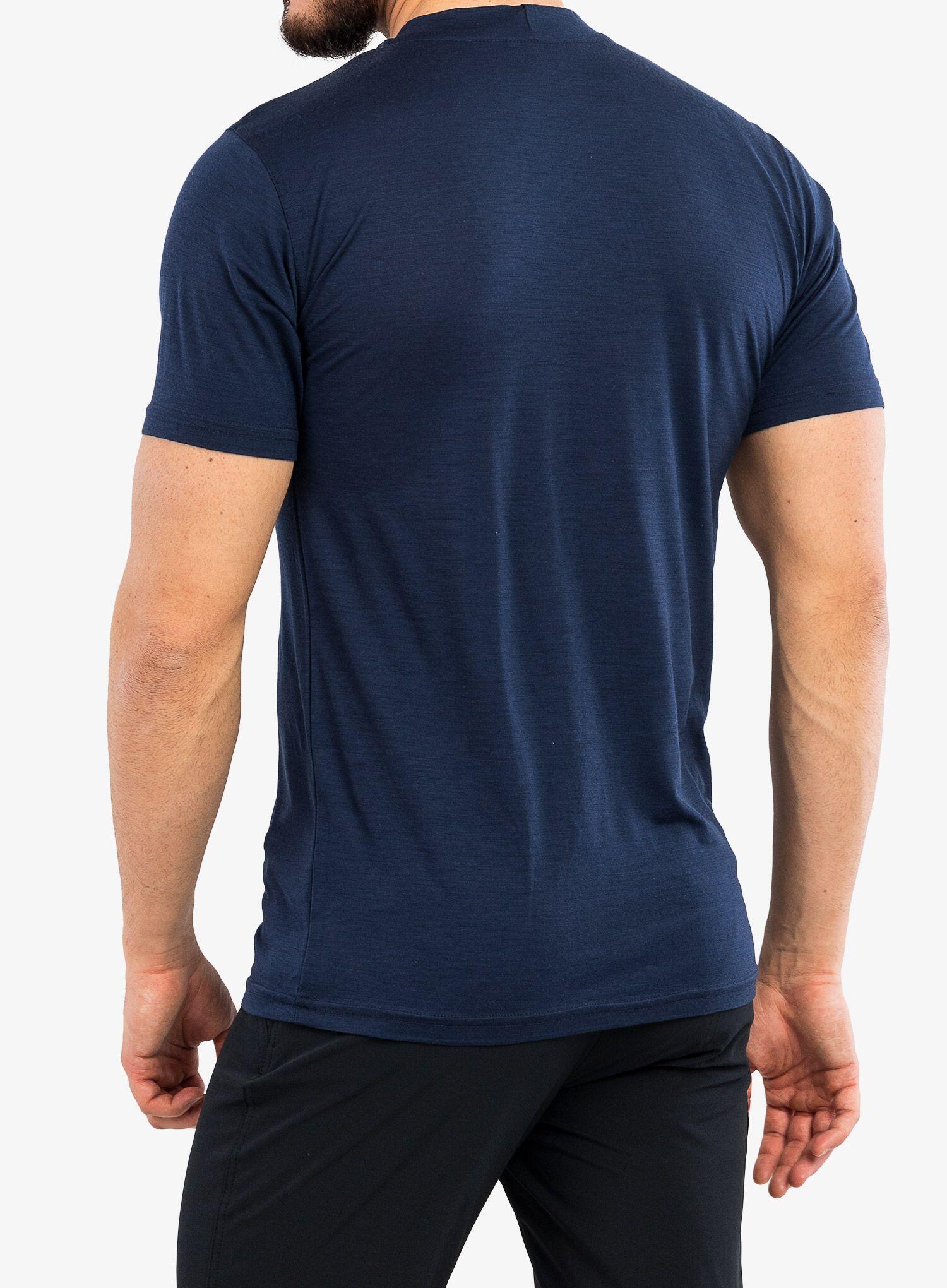Koszulka merino męska Sensor Merino Active PT Tee SS 4/7