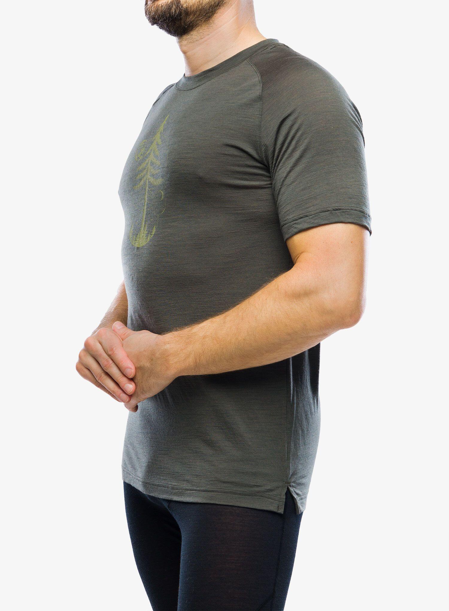 Koszulka termoaktywna męska Sensor Merino Air PT Tee S/S 3/5