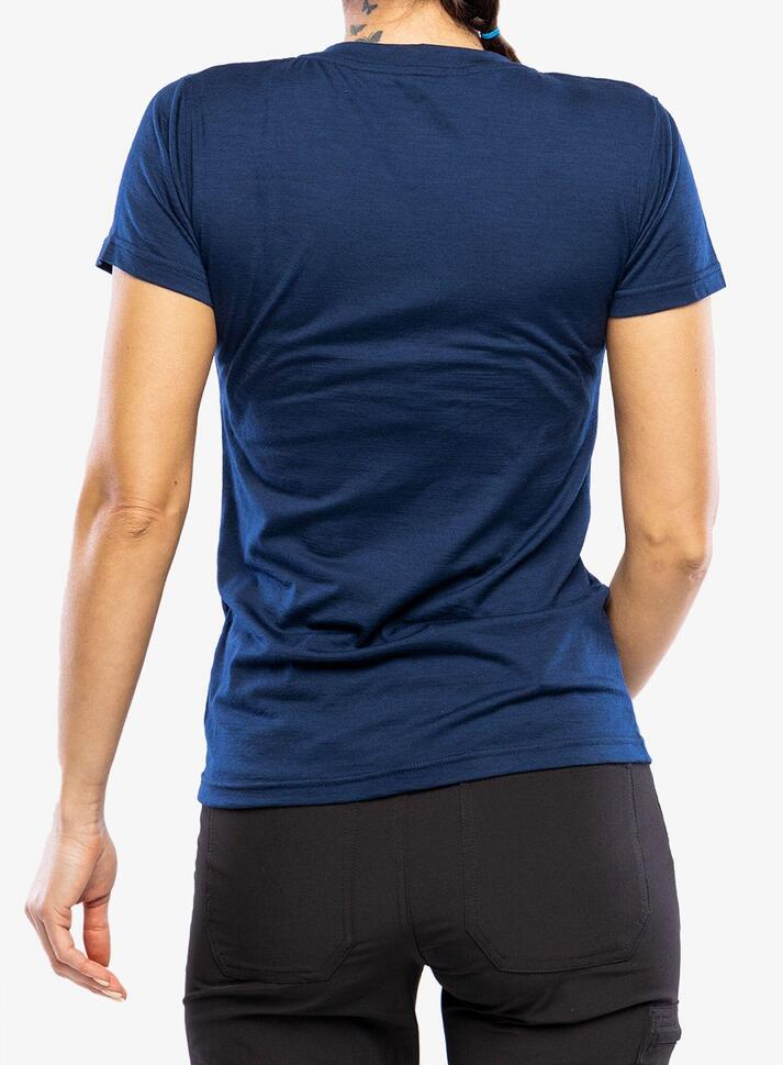 Koszulka z nadrukiem damska Sensor Merino Active PT