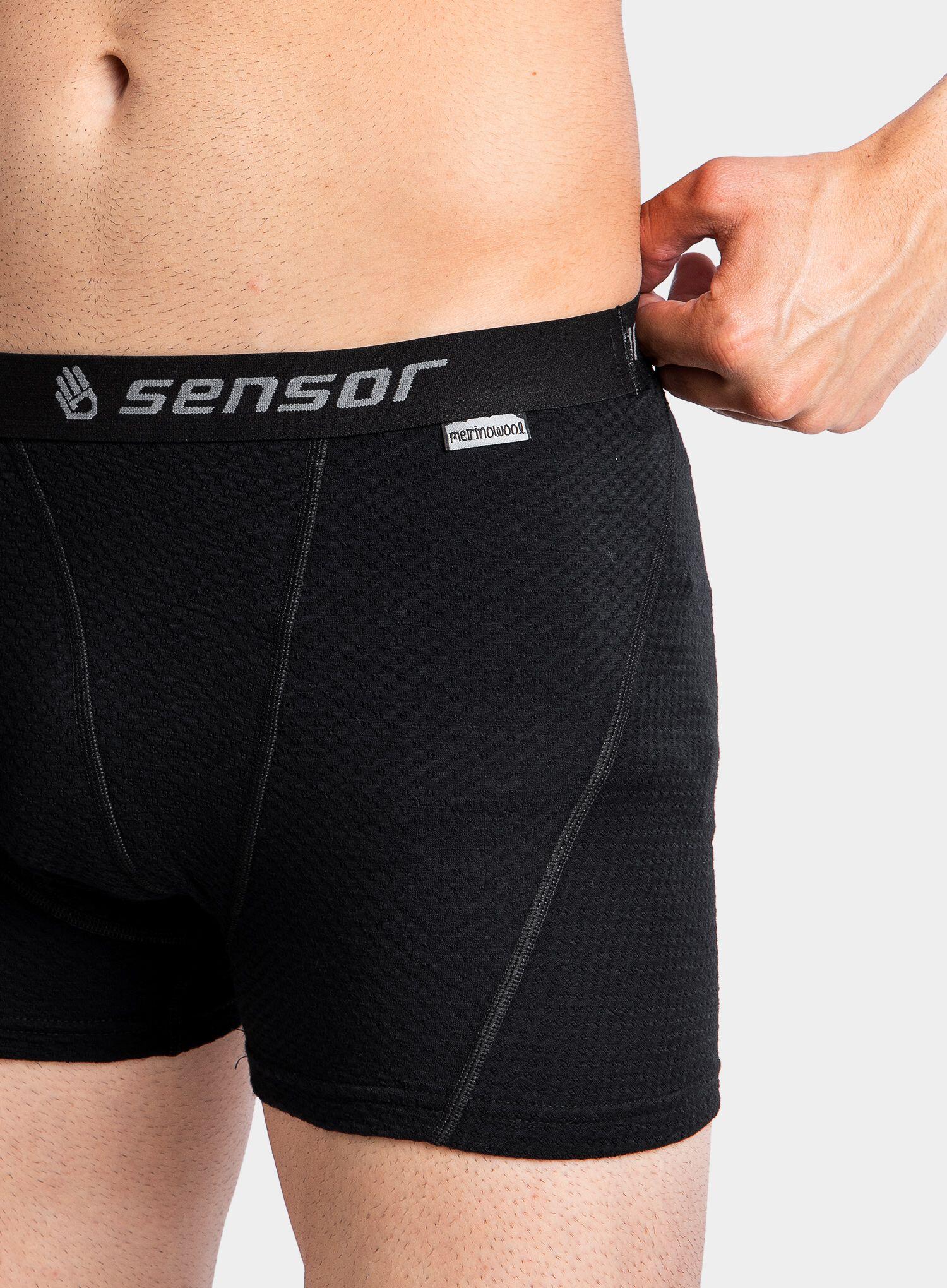 Bokserki termoaktywne męskie Sensor Merino DF Boxers 3/6