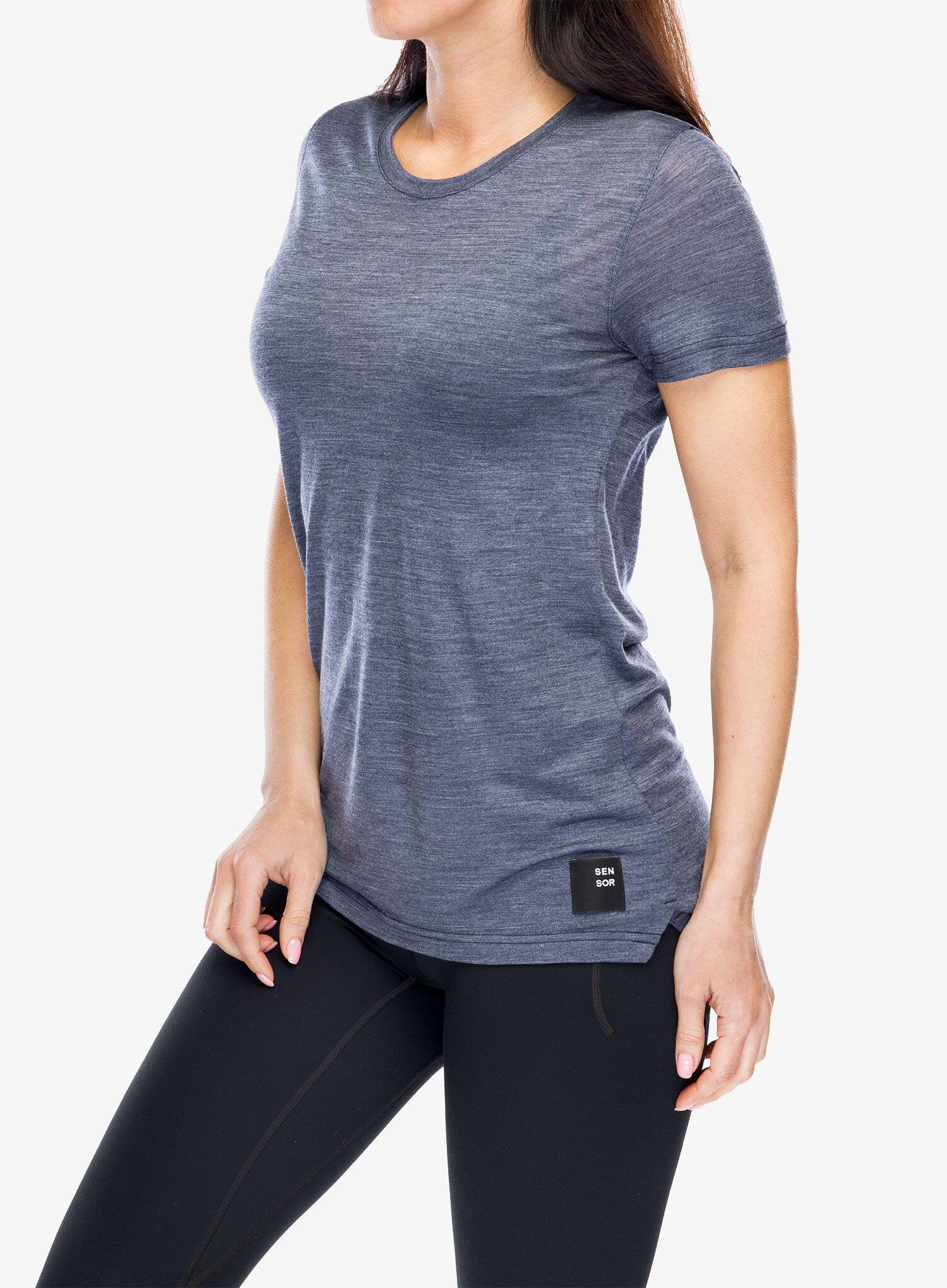 Koszulka merino damska Sensor Merino Lite Tee SS 3/5