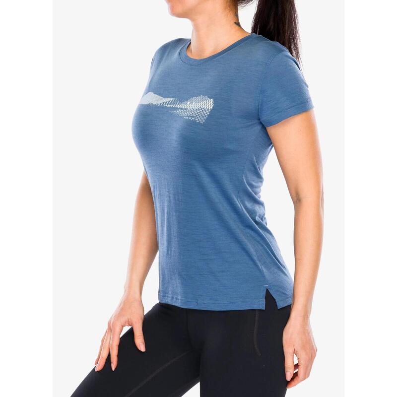 Koszulka merino damska Sensor Merino Air Hills SS Tee