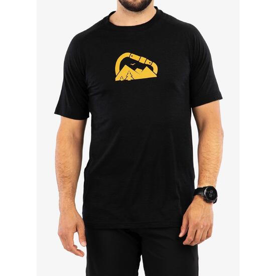 Koszulka z nadrukiem męska Sensor Merino Air PT Summit