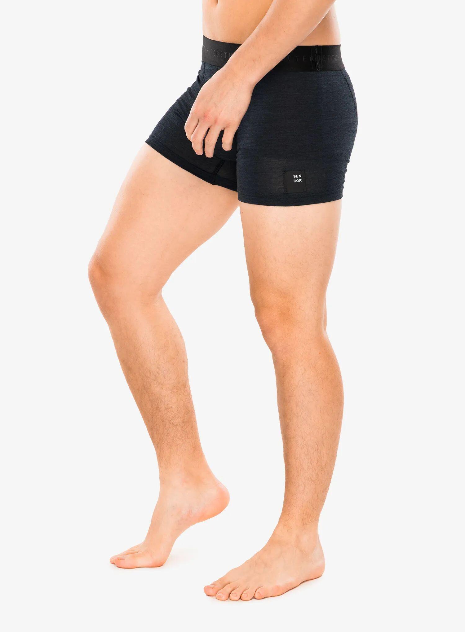 Bokserki termoaktywne męskie Sensor Merino Cordura Boxers 3/7