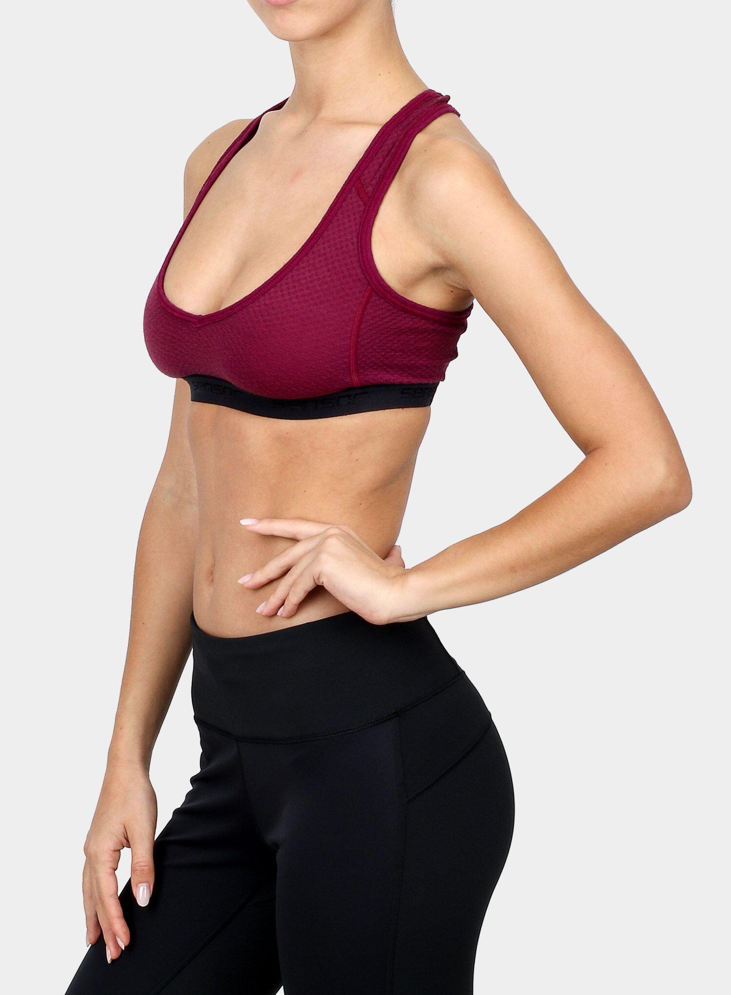 Stanik sportowy Sensor Merino DF Bra 4/6