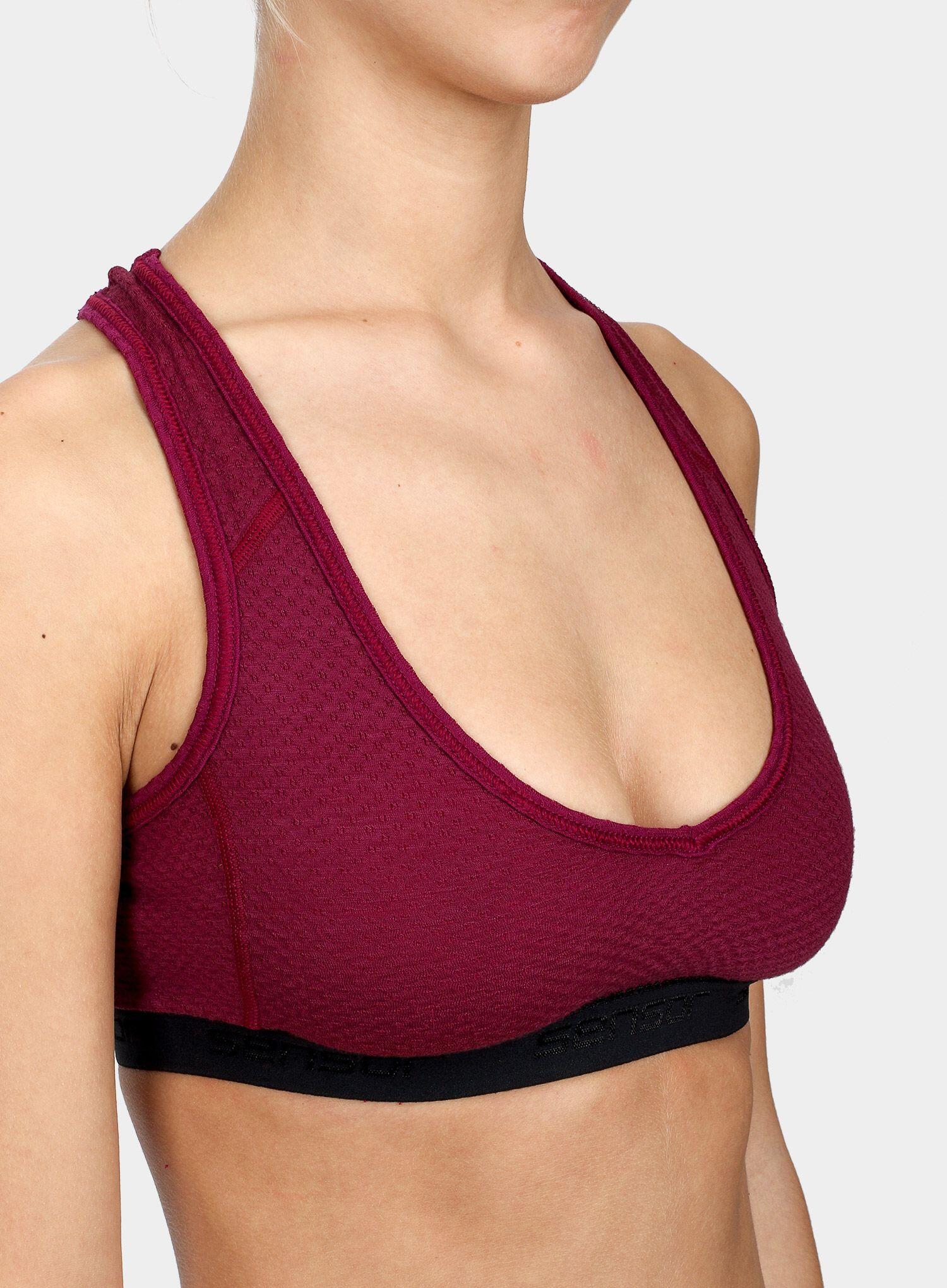 Stanik sportowy Sensor Merino DF Bra 5/6