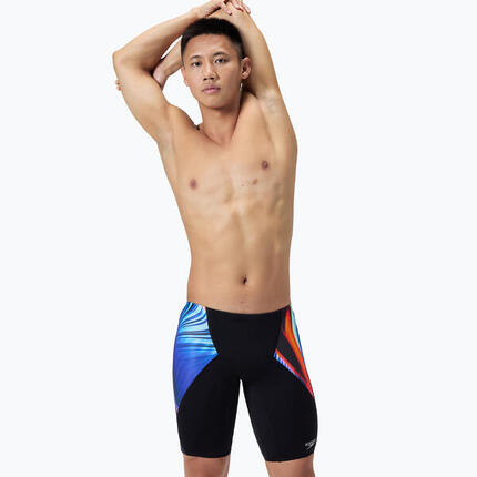Maillot de bain Speedo Placement Digital V-Cut Jammer pour homme