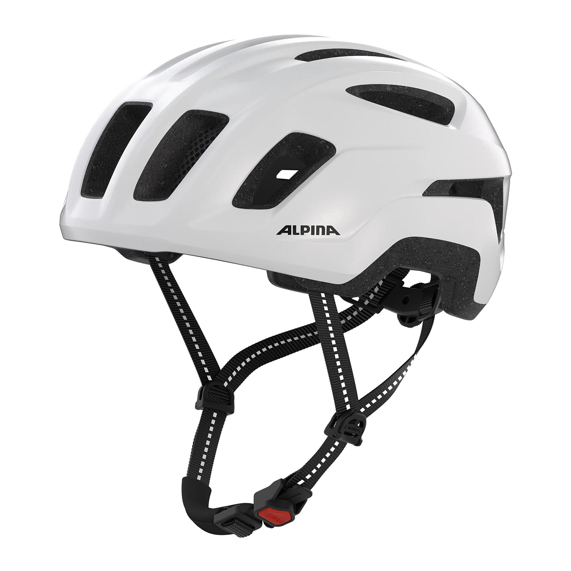 Casco urbano Olympic Sportswear Alpina Paranus 55-59 blanco brillo 5/5