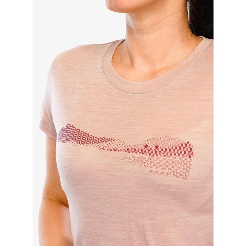 Koszulka merino damska Sensor Merino Air Hills SS Tee