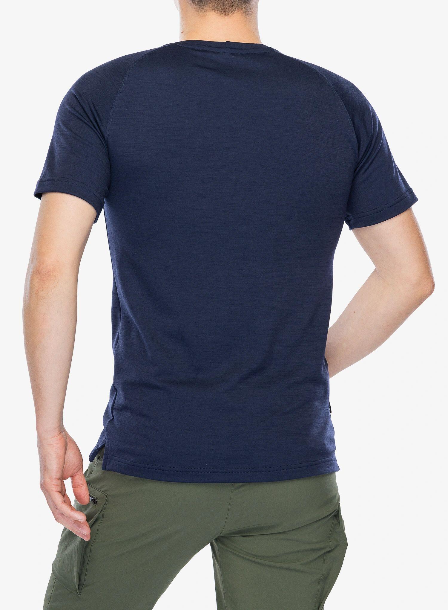 Koszulka merino męska Sensor Merino Blend Moon SS Tee 2/5